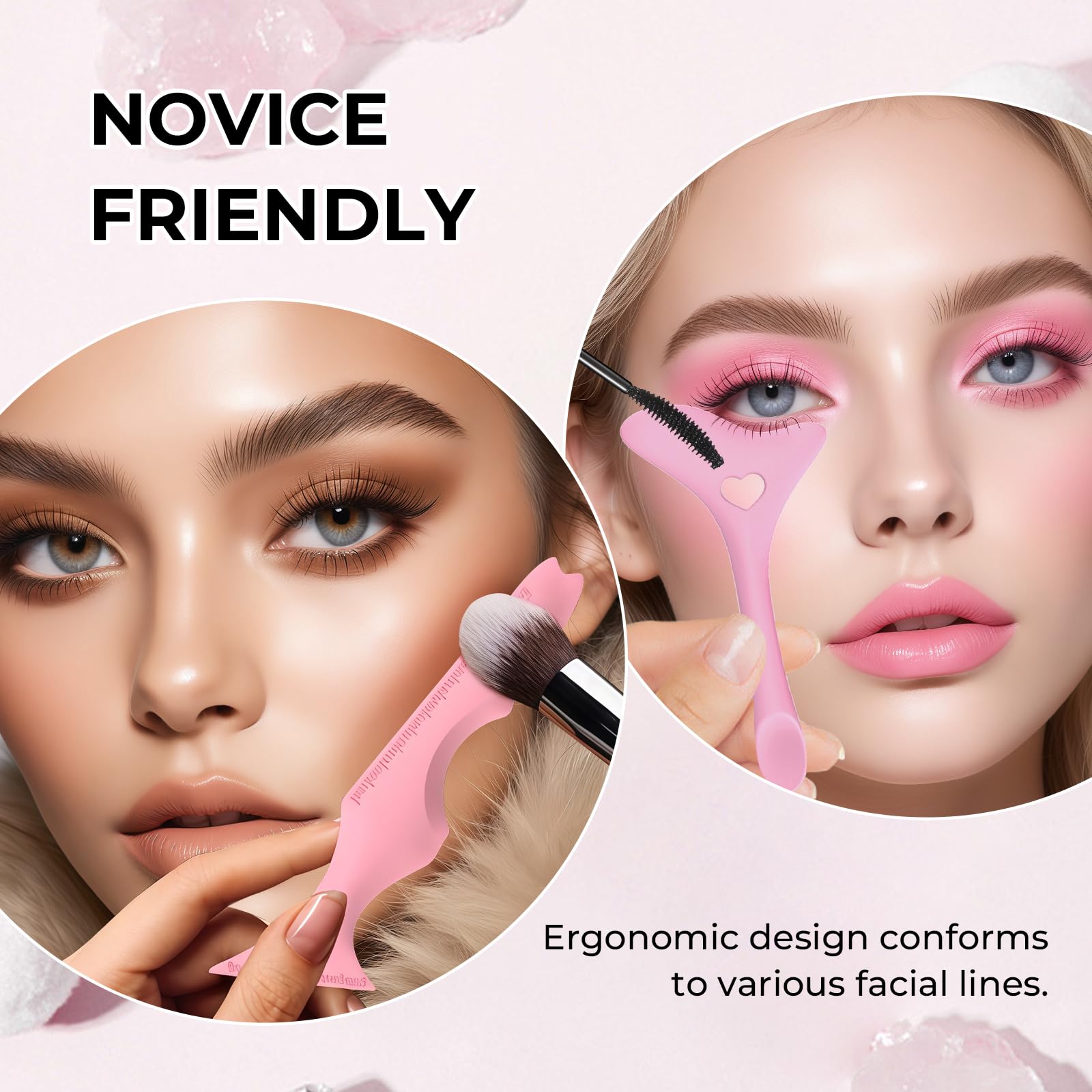 DAGEDA thin edge contour fit along eyelid for accurate product placement