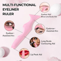 DAGEDA eyeliner aid forming a precise wing for cleaner liner