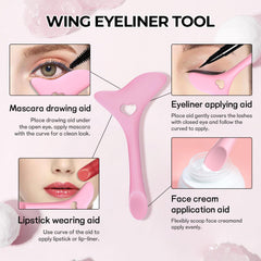 DAGEDA eyeshadow tool in use creating a smoky eye quickly
