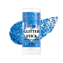 DAGEDA front packaging showing blue glitter stick and brand appeal