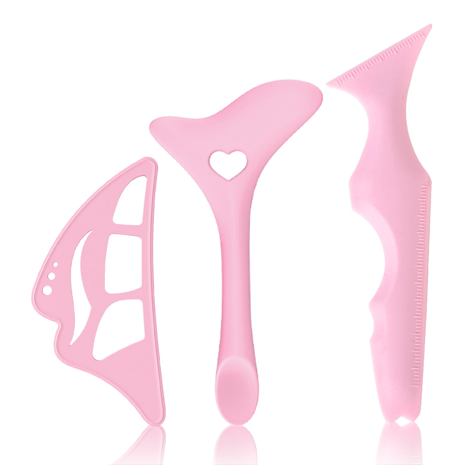 DAGEDA front view of 3-piece stencil set shows compact kit benefit