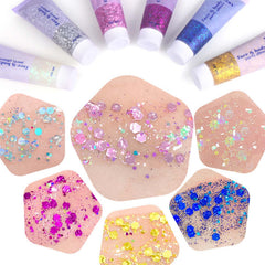 DAGEDA tube beside a coin for 50ml scale benefit: travel-friendly size