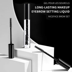 DAGEDA product in use on brows creating lifted, groomed look for long wear