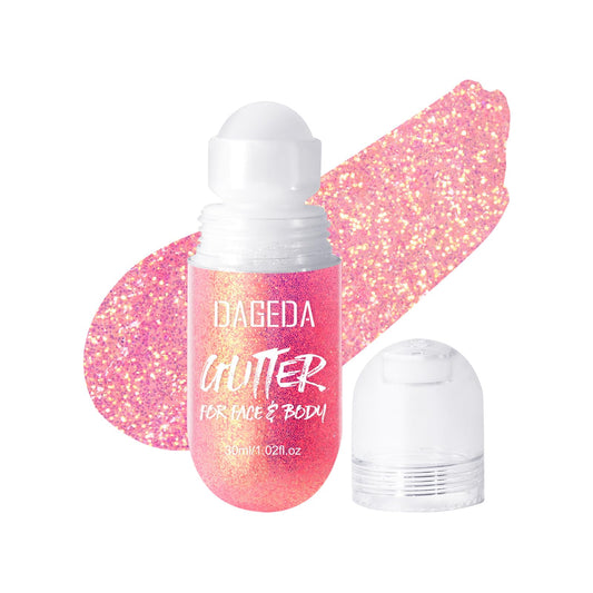 DAGEDA front bottle with roll-on applicator showing easy application benefit