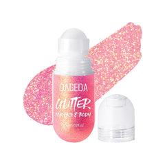 DAGEDA front bottle with roll-on applicator showing easy application benefit