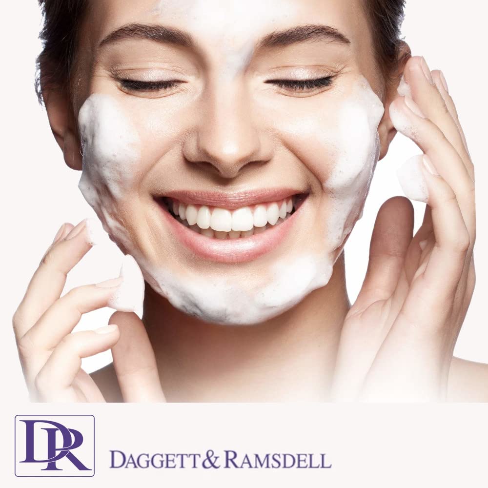 Daggett & Ramsdell tube on bathroom counter showing routine-friendly packaging benefit