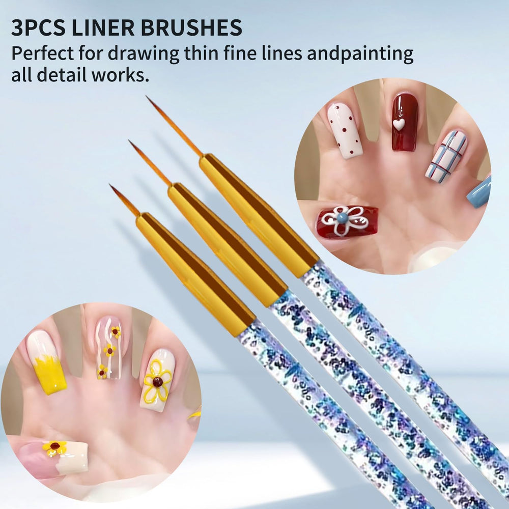 DAIXIANGER bristle macro showing soft fibers for precise, non-shedding strokes