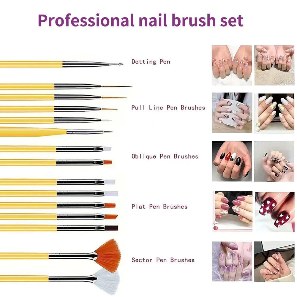 DAIXIANGER liner brush painting a small flower to achieve crisp fine details