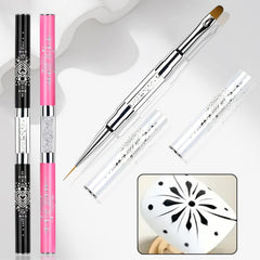 DAIXIANGER fine liner brush tip detail for precise French tips and thin lines benefit