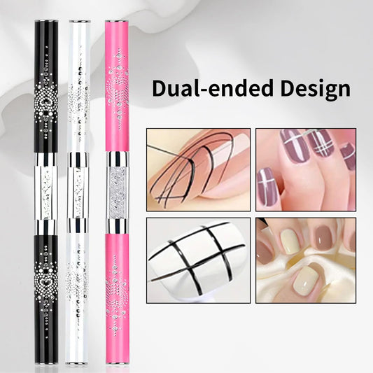 DAIXIANGER rhinestone handle close-up highlighting grip and stylish salon appearance