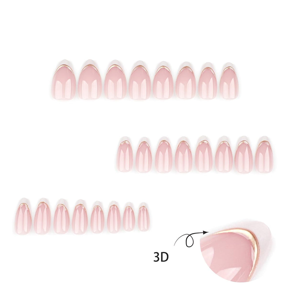 DAJIJIYOU included mini file and wooden stick for shaping nails and precise application benefit