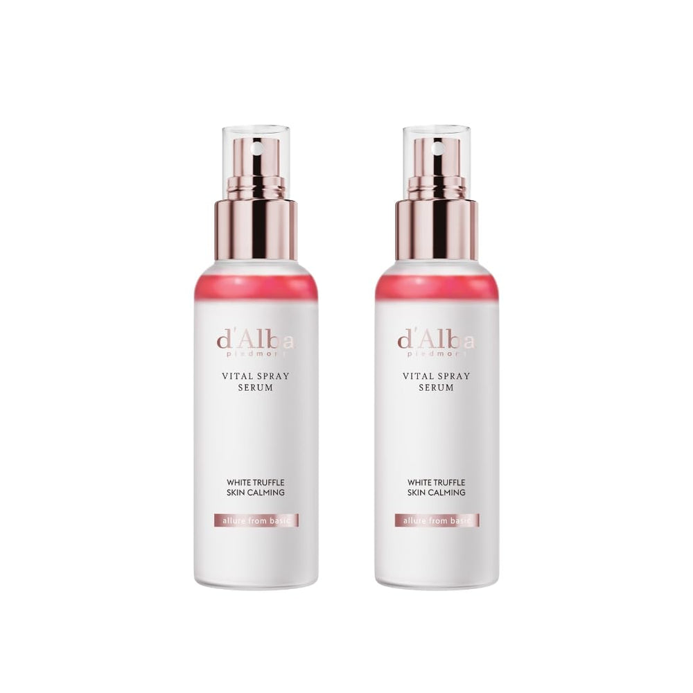d'alba Piedmont front packaging showing calm, vegan mist benefits