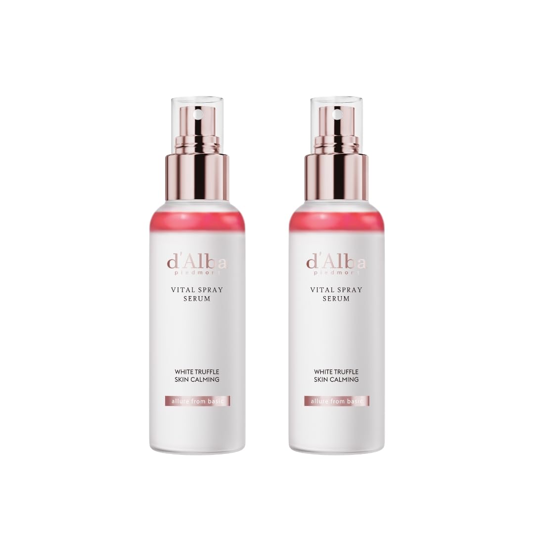d'alba Piedmont front packaging showing calm, vegan mist benefits