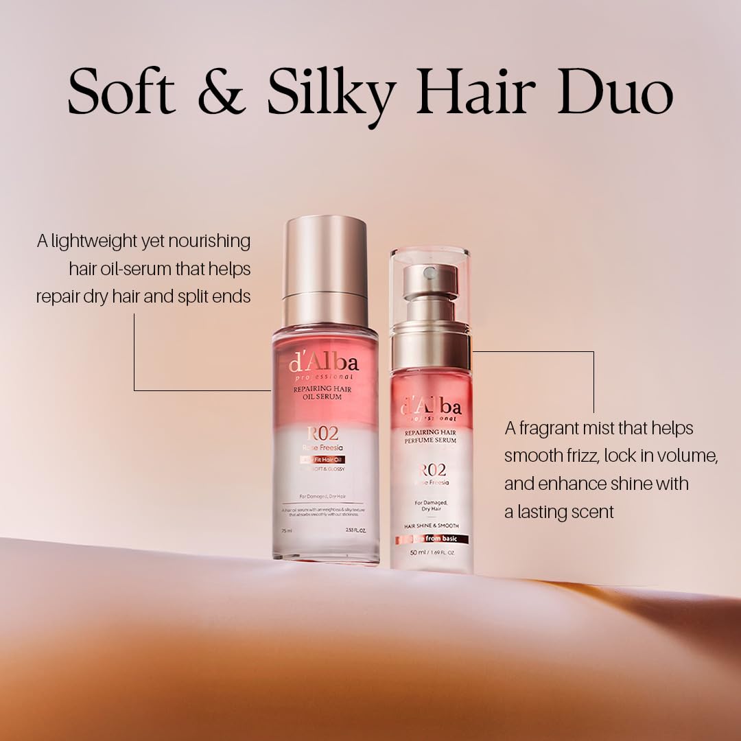 d'alba Piedmont oil-serum texture close-up showing lightweight, non-greasy finish