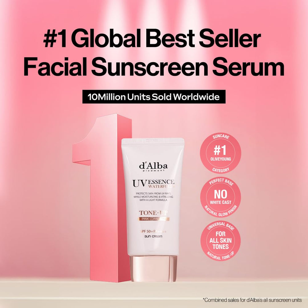 d'alba Piedmont close-up of serum texture demonstrating lightweight, hydrating consistency