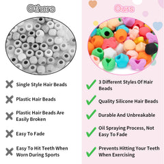 Dalycro beads next to ruler illustrating 5mm hole and compact bead size