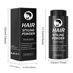 DAMUSI in travel pouch ready for on-the-go volumizing and texture