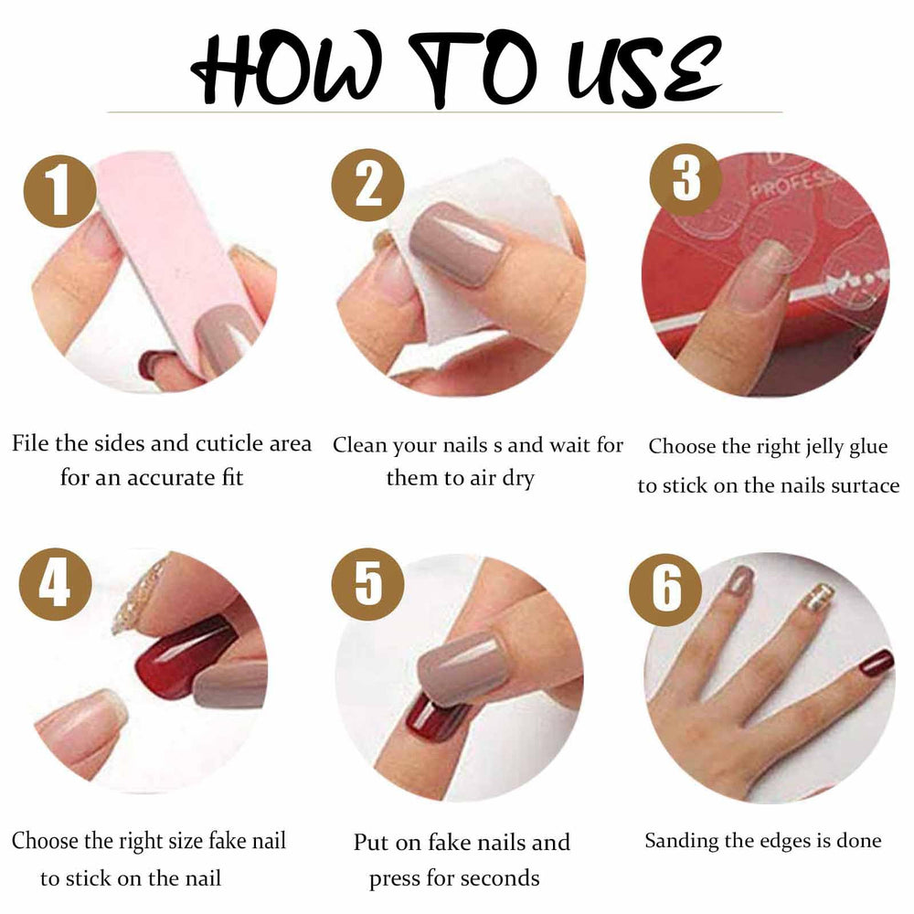 DANMANR on hand scale view showing short square French style look