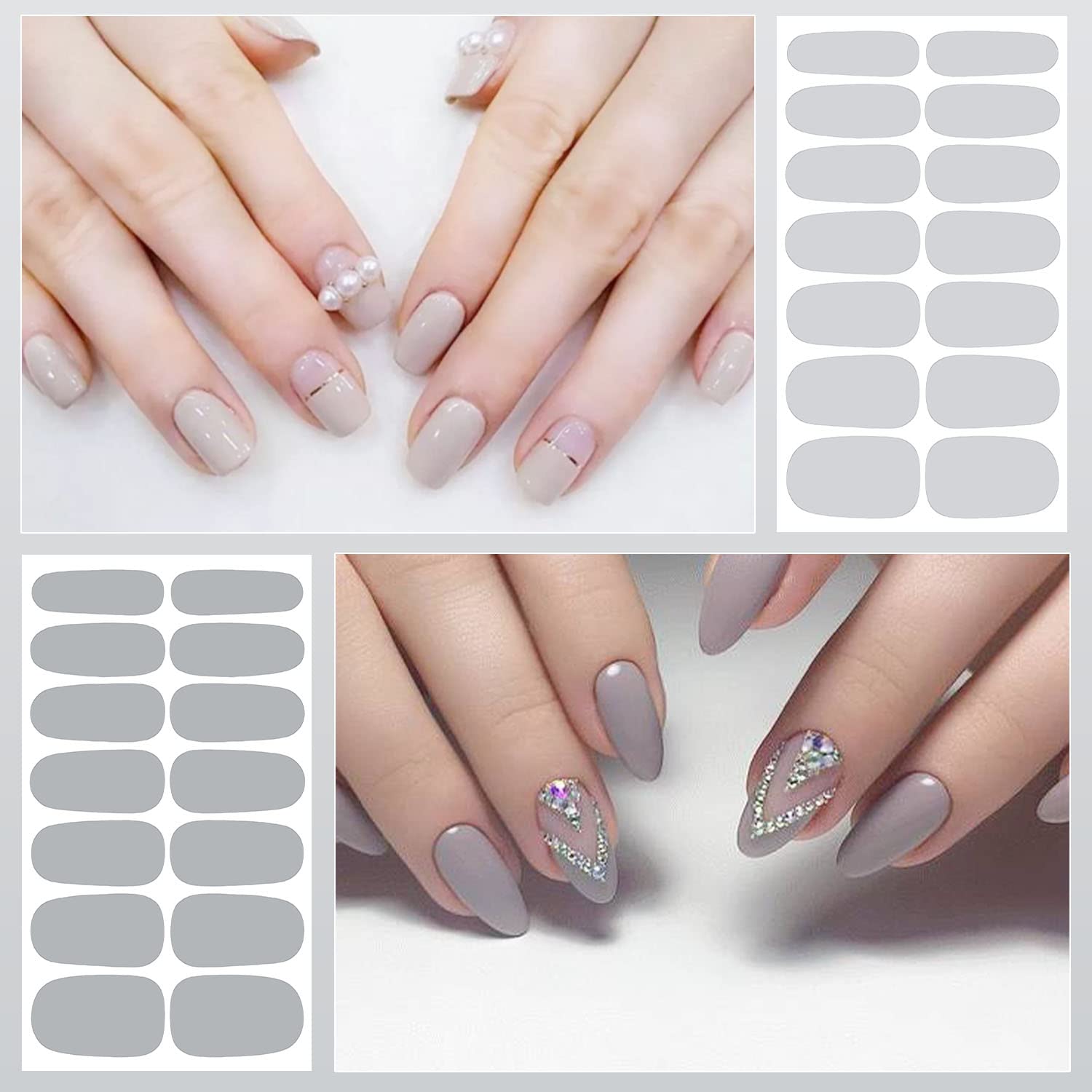 DANNEASY application using cuticle stick for precise placement and neat results