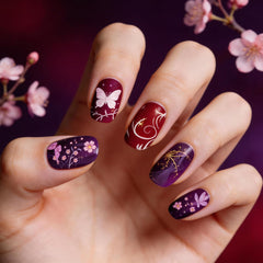DANNEASY applied on fingernails demonstrating professional-looking salon finish