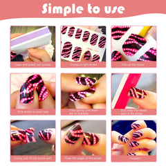 DANNEASY lifestyle image: woman typing on phone with long-lasting manicure confidence