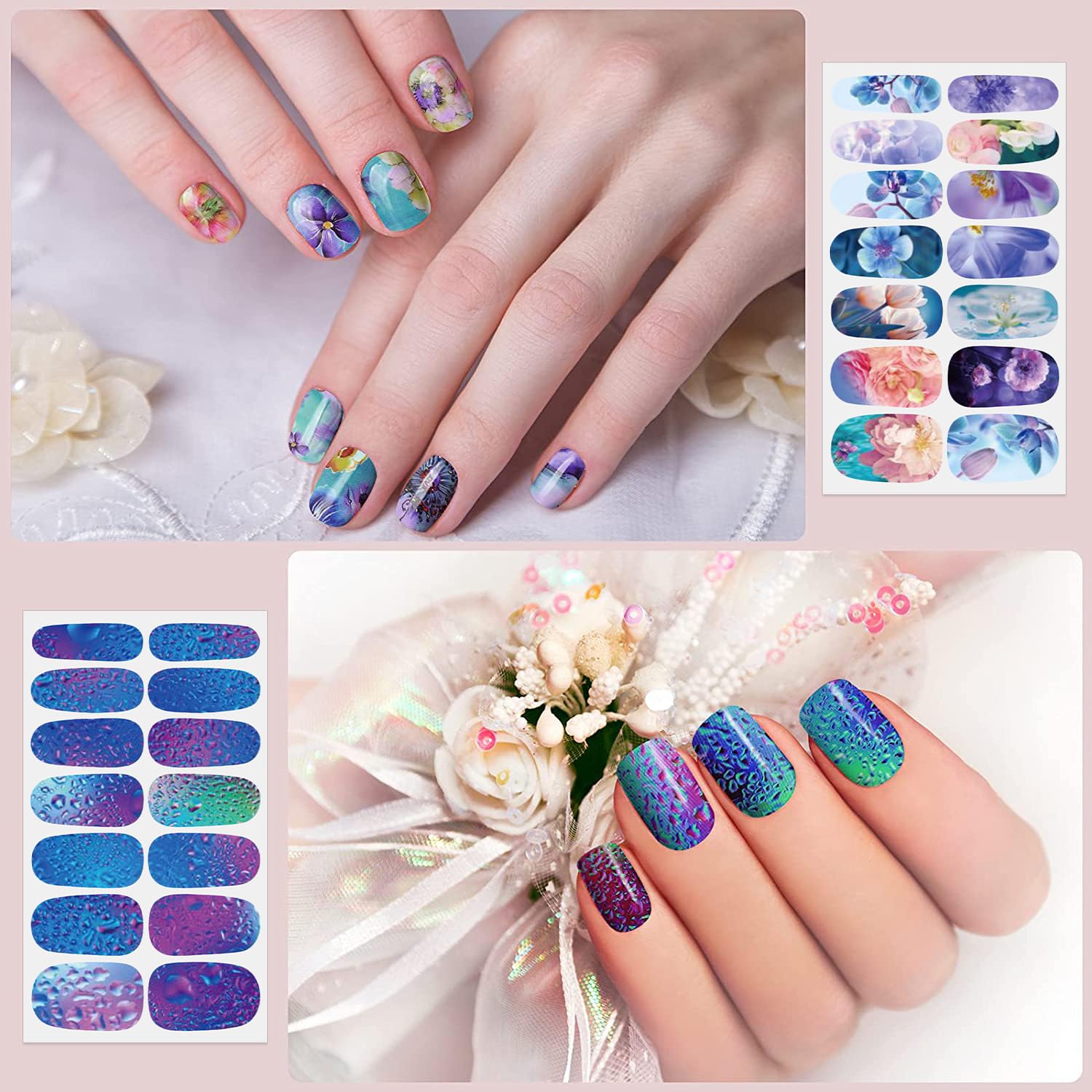 DANNEASY detailed texture shot highlighting shimmer and starry elements for impact