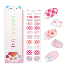 DANNI & TONI front packaging showing Flutterheart designs and kid-friendly benefits