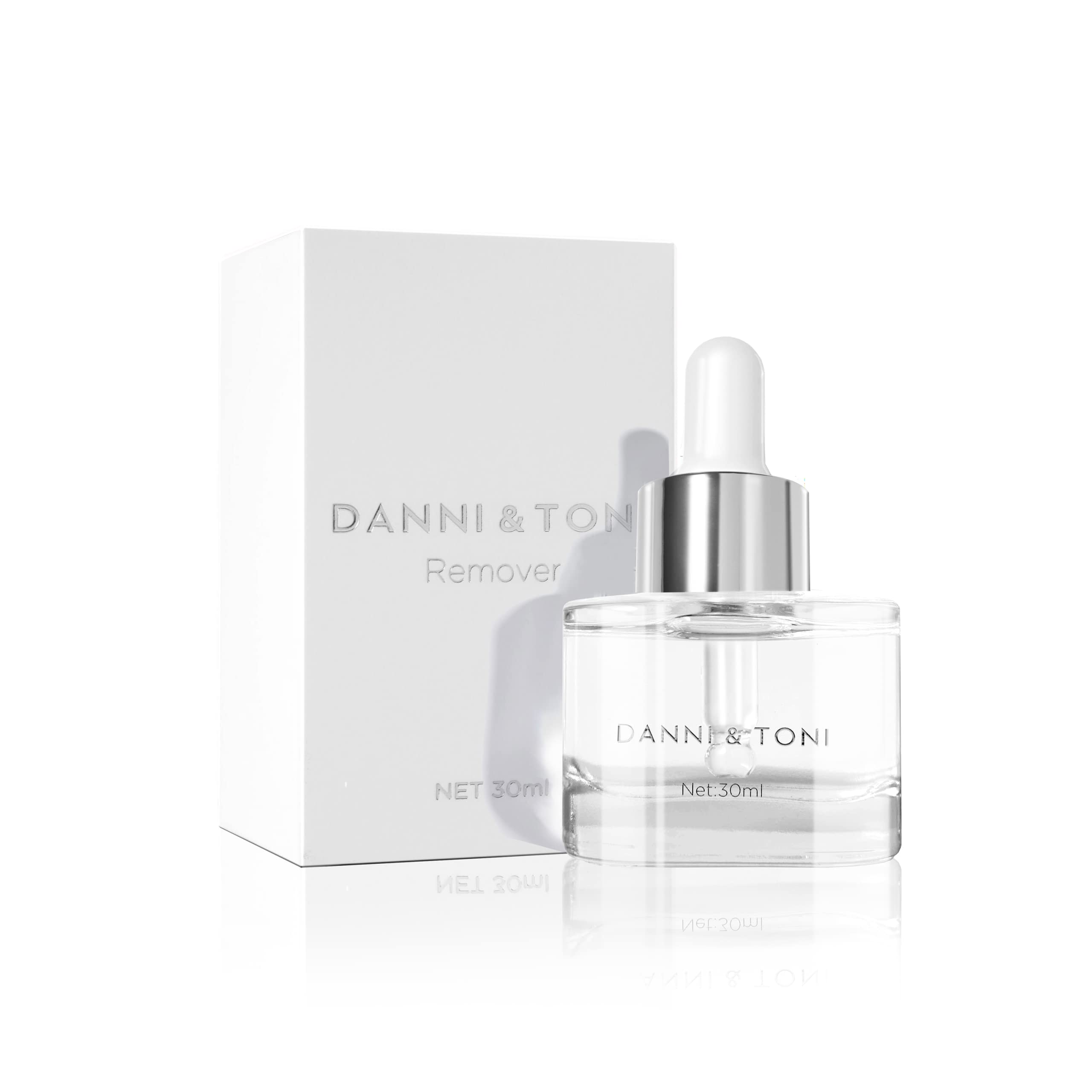 DANNI & TONI front bottle view showing compact travel-ready design and benefits