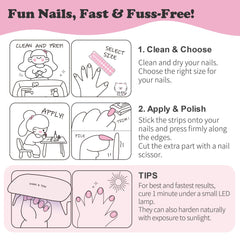 DANNI & TONI easy peel removal protecting natural nails