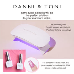 DANNI & TONI styled with spring outfit to show wearable look