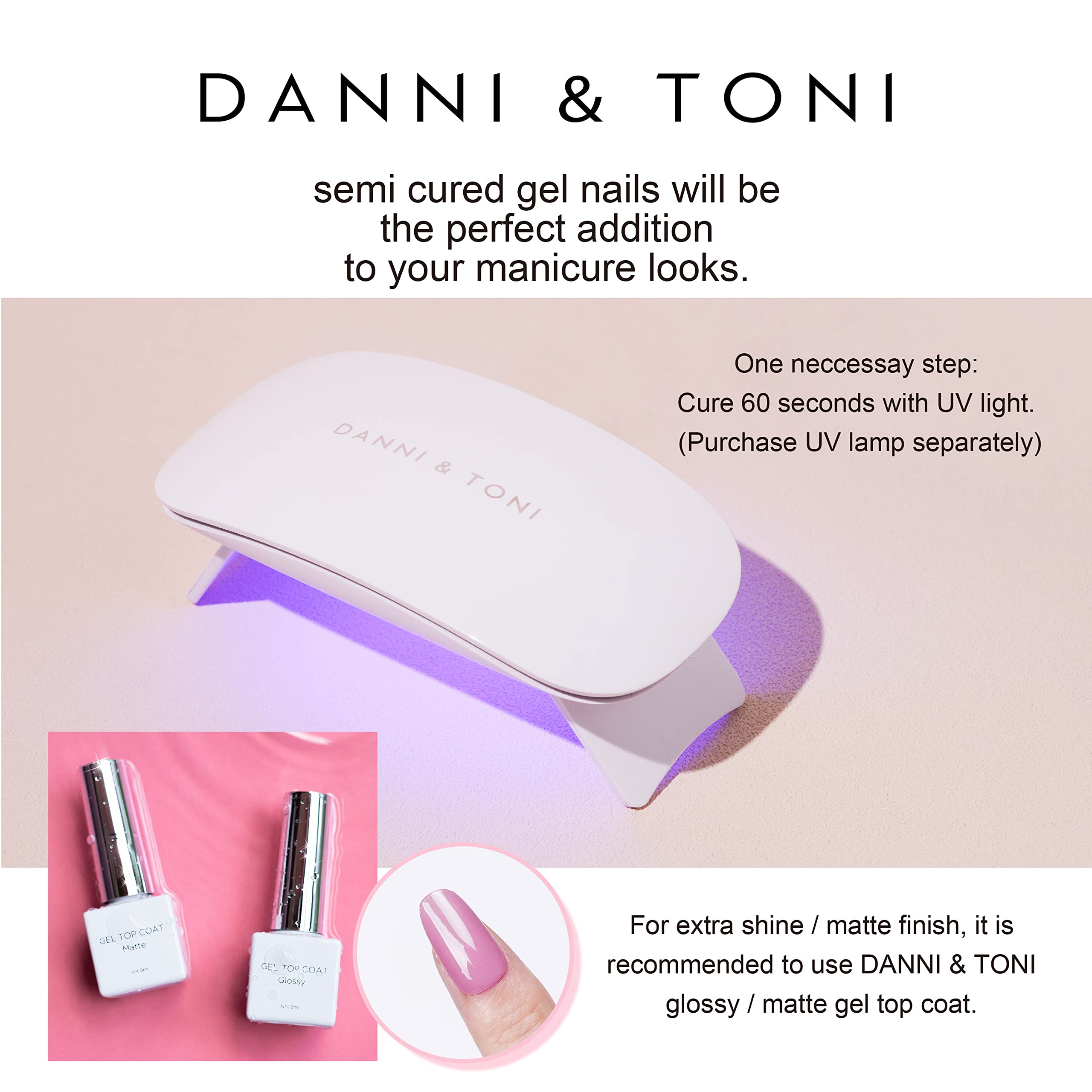 DANNI & TONI filing nail edge detail for precise, salon-style finish