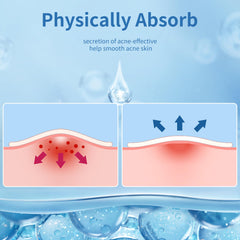 Daolyo patch on pillow edge showing secure overnight adhesion and comfort