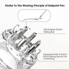 DAPENG close-up of ball-tip and comb showing targeted scalp delivery benefit