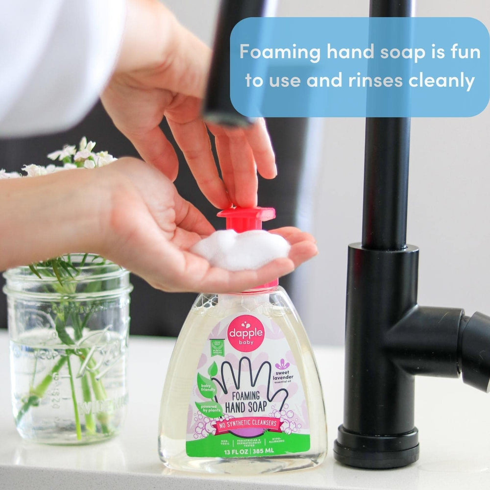 Dapple bottle by kitchen sink illustrating convenient everyday use benefit