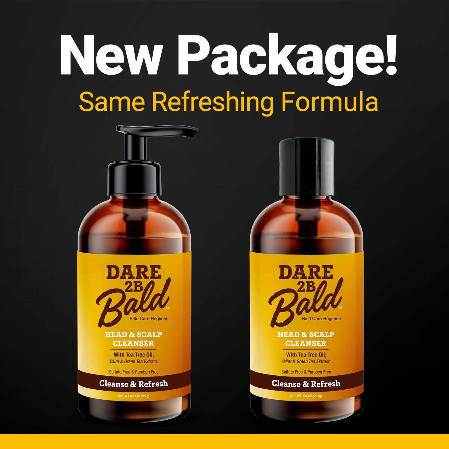 Dare To Be Bald foamy lather texture demonstrating gentle exfoliation
