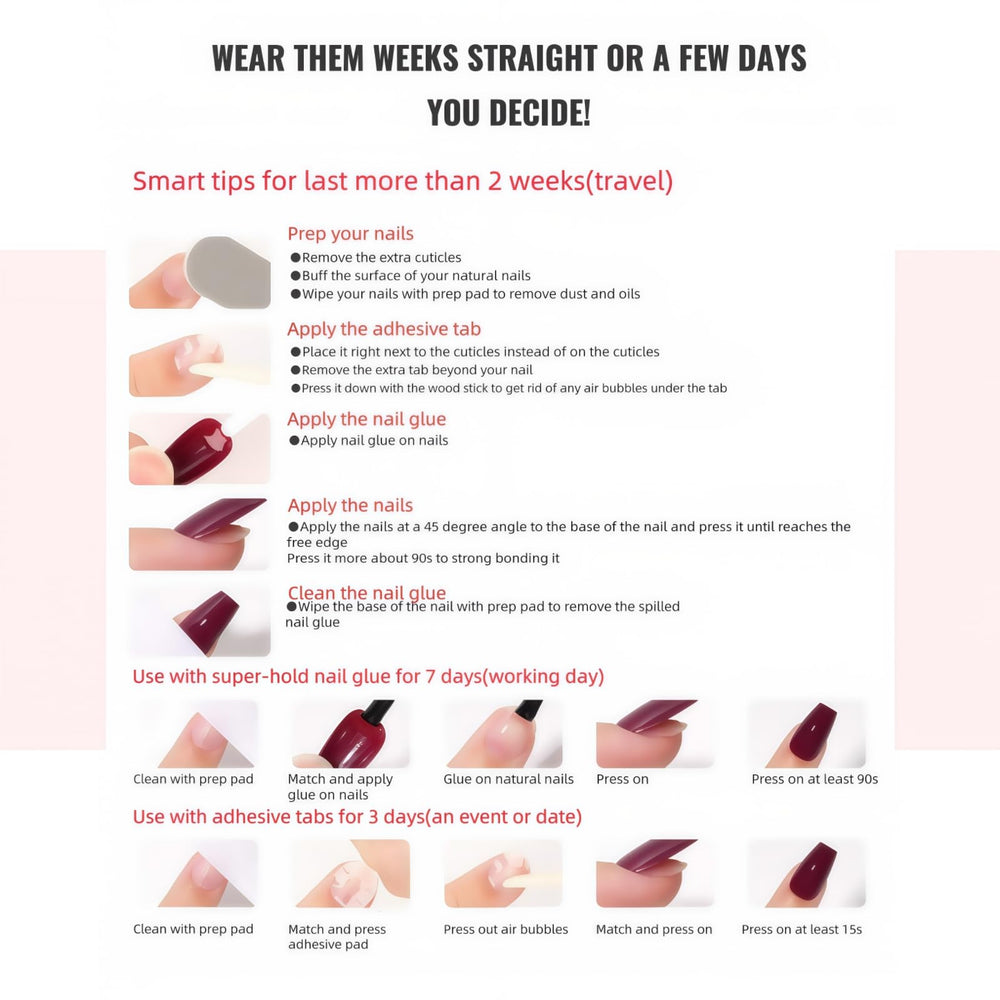 DARKMXTR size-comparison visual helping choose correct toenail for snug fit
