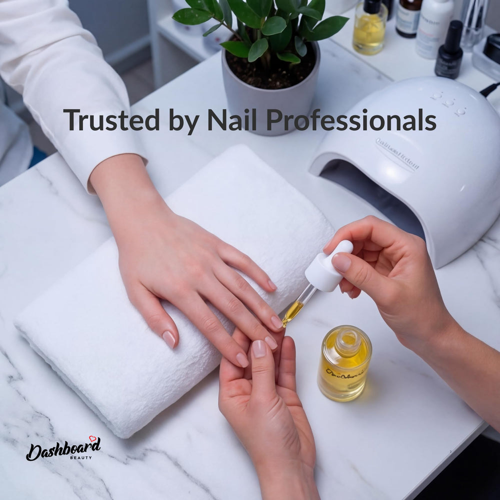 Dashboard Beauty dropper delivering precise oil application for controlled use