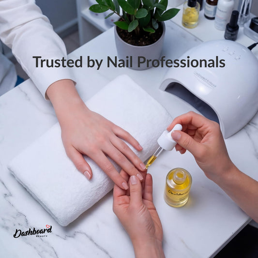 Dashboard Beauty dropper delivering precise oil application for controlled use
