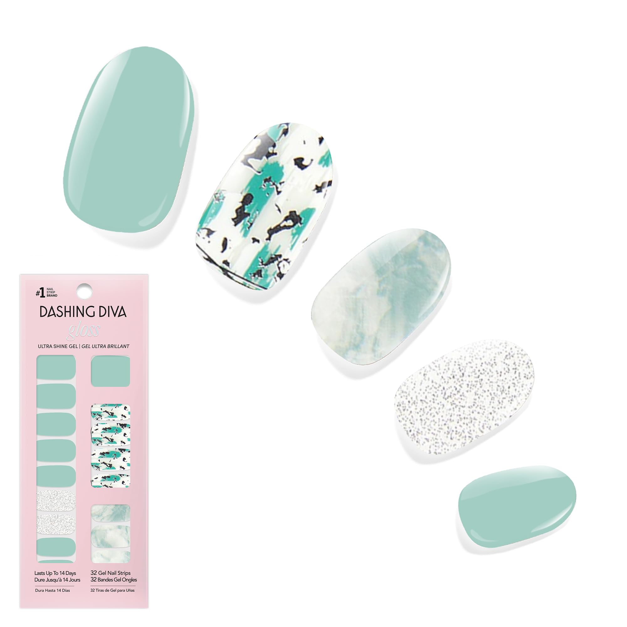 Dashing Diva front packaging showing Desert Quartz kit and glossy finish benefit