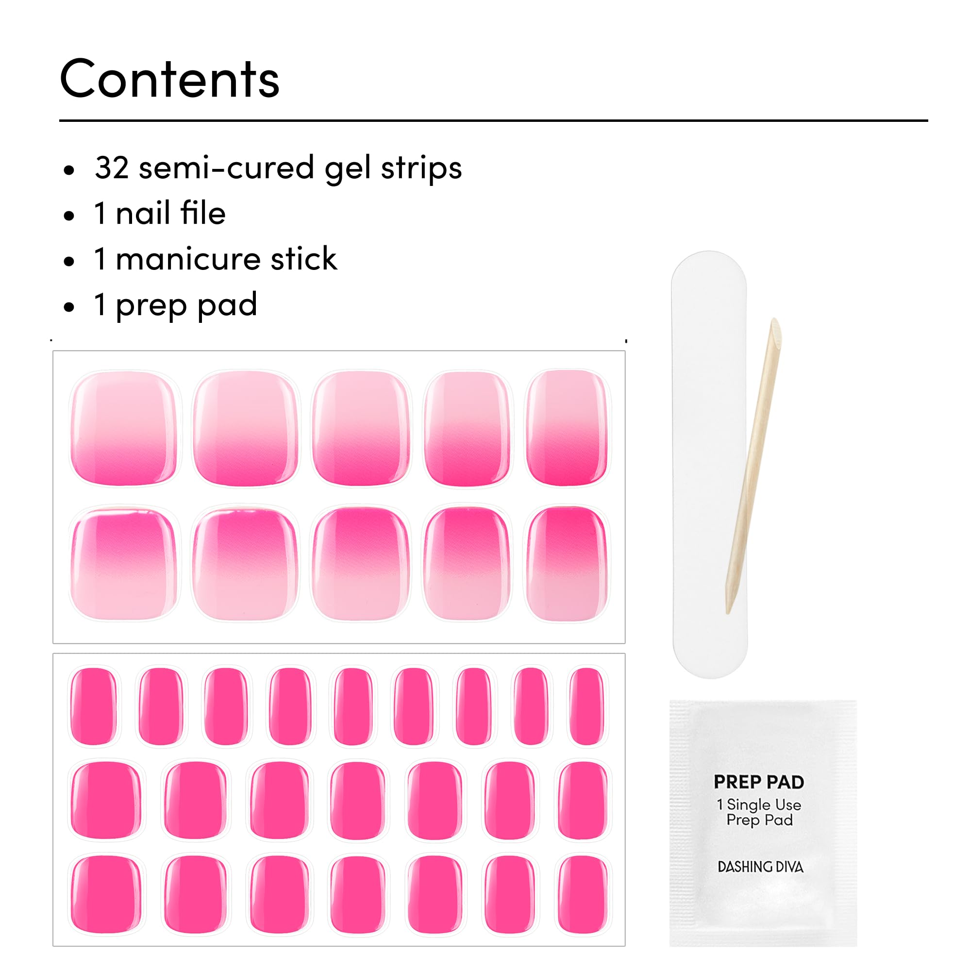 Dashing Diva product being applied to toenail for quick easy pedicure