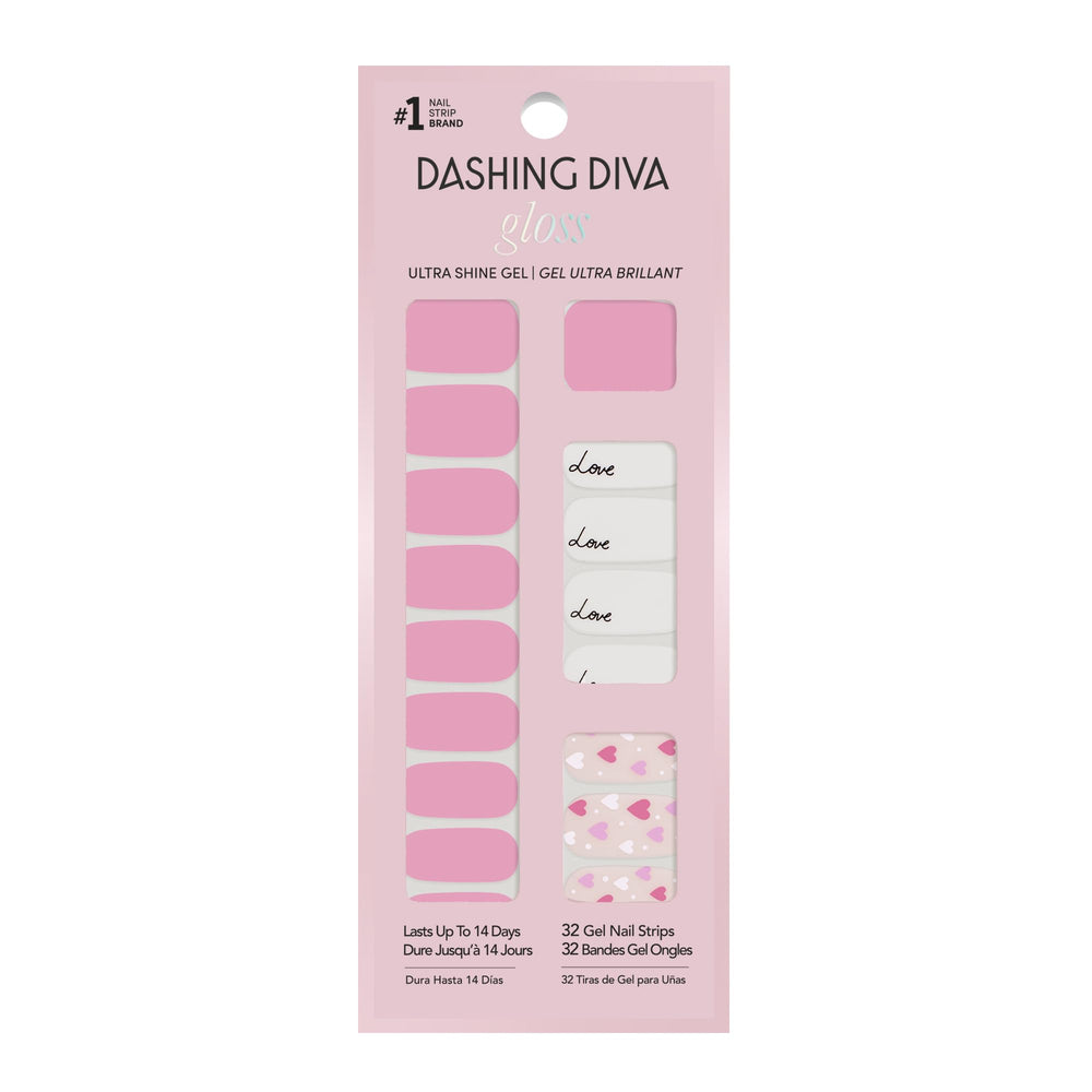 Dashing Diva front packaging showing Heart to Heart design and glossy finish benefits