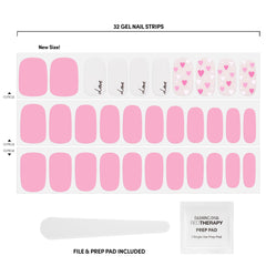 Dashing Diva strips being applied to a nail demonstrating fast, no-dry-time benefit