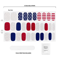 Dashing Diva Salute application on a nail demonstrating easy press-and-file benefit