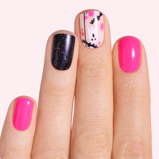 Dashing Diva strip sheets flatlay demonstrating variety and easy selection