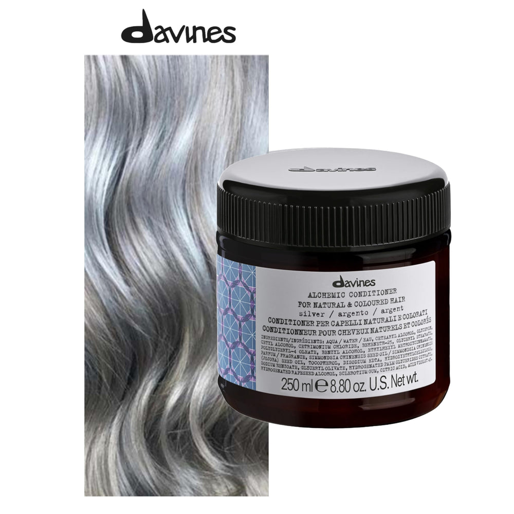 Davines open cap revealing purple cream texture and easy application benefit