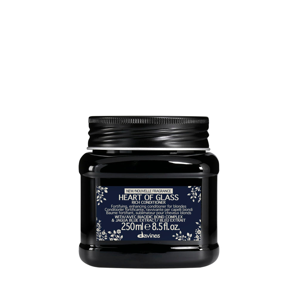 Davines bottle front view showing product and brand for clear identification