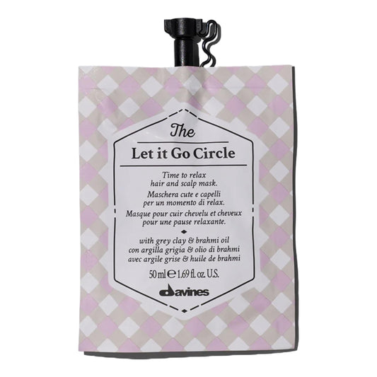 Davines front packaging showing jar and calming design for easy identification