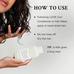 Davines label closeup highlighting ingredient info and product use benefits