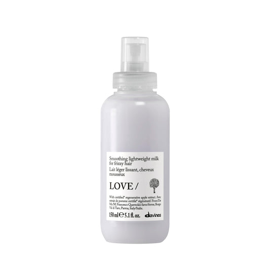 Davines bottle front packaging showing sleek label and size benefits