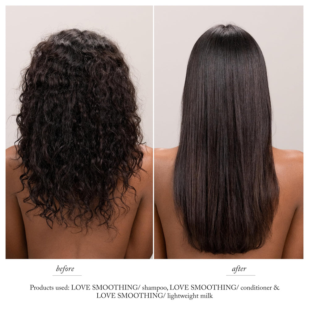 Davines LOVE SMOOTHING open cap revealing creamy texture for easy application